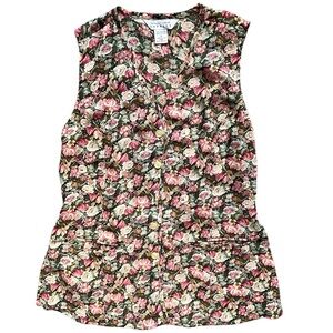 Vintage Floral Vest